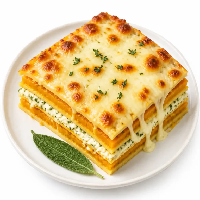 Lasagnes à la courge butternut : recette ultime et onctueuse pour 8 personnes
