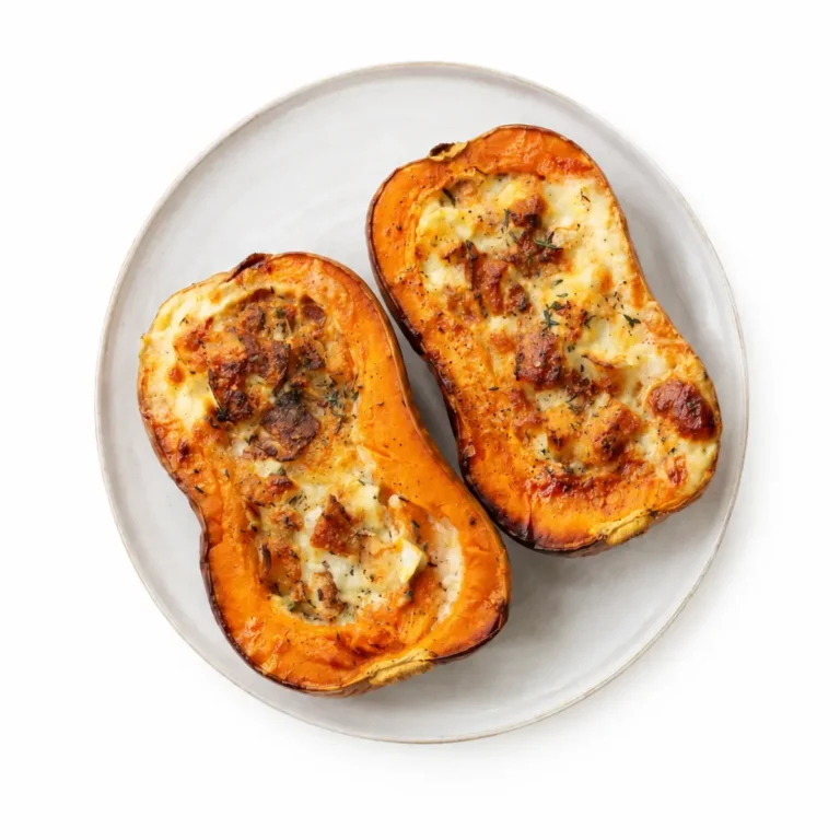 Butternut farcie au chèvre : recette ultime et délicieuse pour 4 personnes