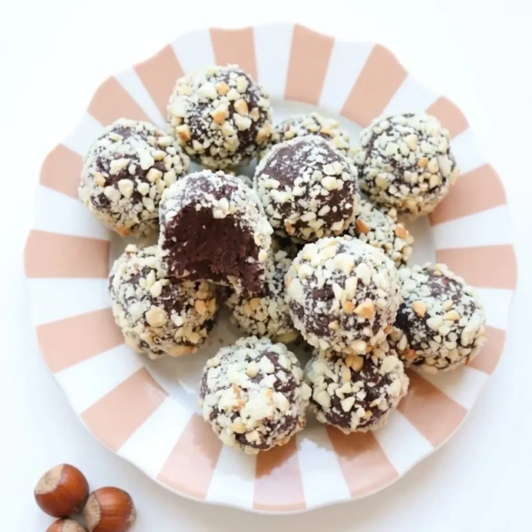 Truffes healthy au chocolat et pois chiches : une recette facile et gourmande en 30 minutes