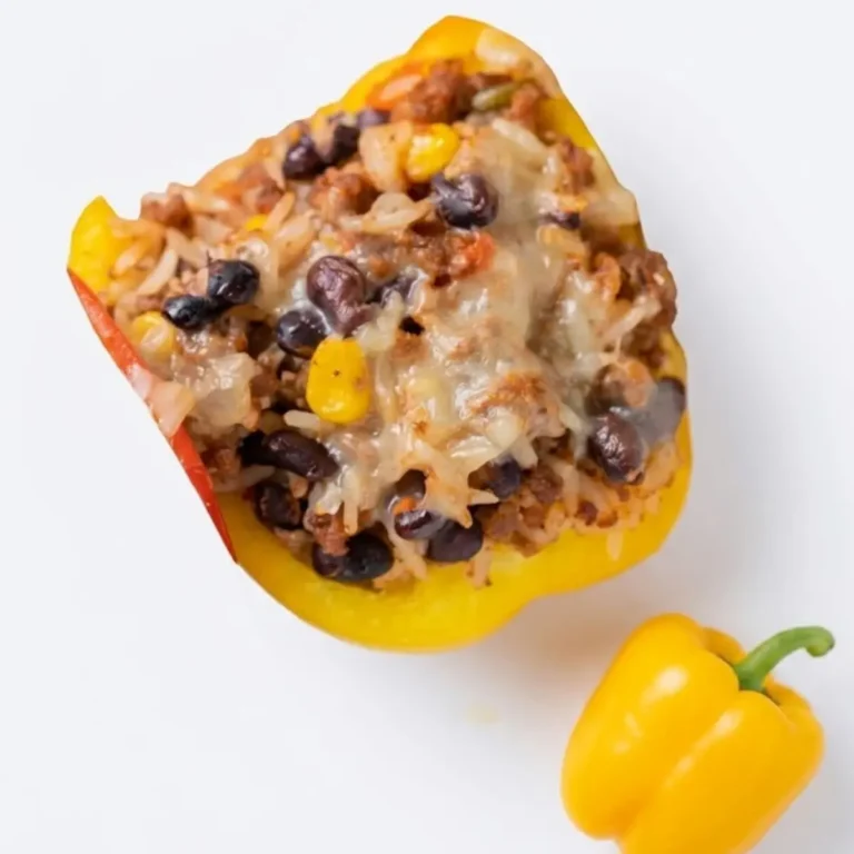 Poivrons farcis façon tacos : recette ultime et savoureuse pour 4 personnes