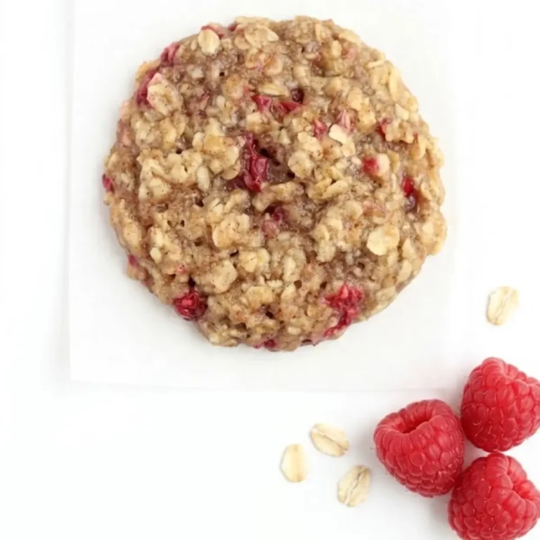 Cookies à l’avoine et aux framboises : une recette facile et délicieuse pour 15 cookies
